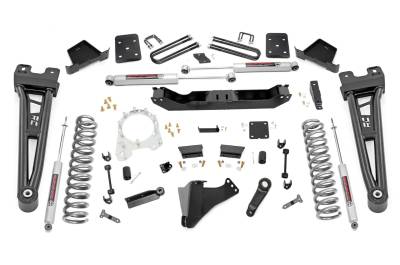 Rough Country Suspension Systems - Rough Country 55430 6" Suspension Lift Kit for 17-22 F250/F350 SD 4WD Diesel