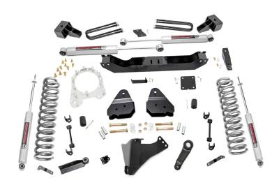 Rough Country Suspension Systems - Rough Country 55930 4.5" Lift for 17-22 F350 Super Duty DRW Diesel 4WD