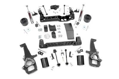 Rough Country Suspension Systems - Rough Country 32930 6" Suspension Lift Kit for 10-11 Ram 1500 4WD