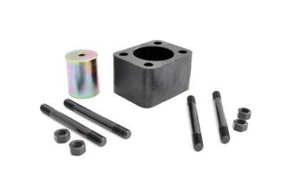 Rough Country Suspension Systems - Rough Country 4-Bolt Raised Steering Block for 4"-6" Lift 69-87 GM Truck 6608
