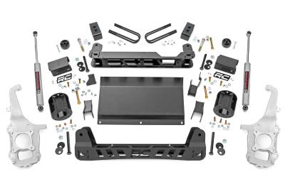 Rough Country Suspension Systems - Rough Country 4" Suspension Lift Kit 21-23 F150 Tremor 4WD 40730