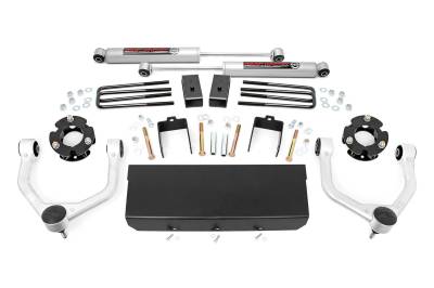 Rough Country Suspension Systems - Rough Country 83630 3" N3 Suspension Lift Kit for 16-24 Nissan Titan XD 2WD/4WD