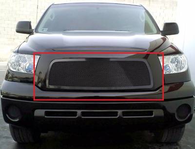 APS - APS Wire Mesh Grille Black for 07-09 Toyota Tundra GR20GED64H
