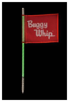 Buggy Whip - Buggy Whip 2' LED Bright Whip Light-Green Threaded BWBRTLED2GT