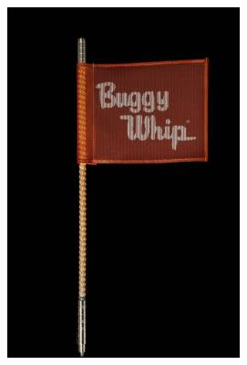 Buggy Whip - Buggy Whip 2' LED Offroad Whip Light-Orange Threaded BWLED2OT