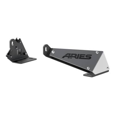ARIES - ARIES 15912 Hood Light Mounting Bracket for 07-18 Jeep Wrangler JK
