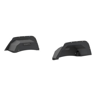 ARIES - ARIES 2500350 Aluminum Rear Inner Fender Liners for Jeep Wrangler JK