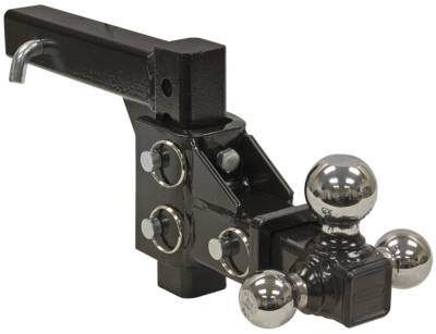 Buyers - Buyers 1802225 Adjustable Tri-Ball Hitch