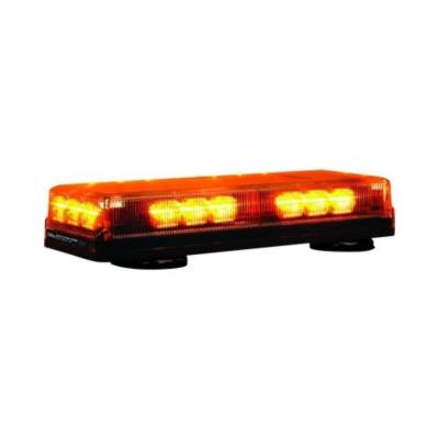 Buyers - Buyers 8891090 18 Led Amber Rectangular Mini Lightbar Magnetic Mount