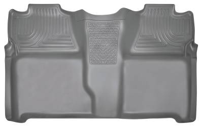 Husky Liners - Husky Liner Weatherbeater 2nd Row Floor Liners Grey Silverado/Sierra 19202