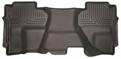 Husky Liners - Husky Liner X-act Contour 2nd Row Floor Liners-Cocoa Silverado/Sierra 53910