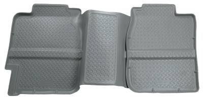 Husky Liners - Husky Liner Classic Series 2nd Row Floor Liners Grey Silverado/Sierra 61362