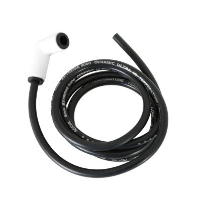 ACCEL - ACCEL 170901C Extreme 9000 Ceramic 90-DEG Plug Wire Single Black