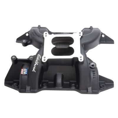 Edelbrock - Edelbrock 71933 Performer RPM Big Block Chrysler 440 Black Intake Manifold
