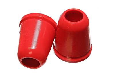 Energy Suspension - Energy Suspension 2.9103R Rear Bump Stop Set Polyurethane Red for Jeep