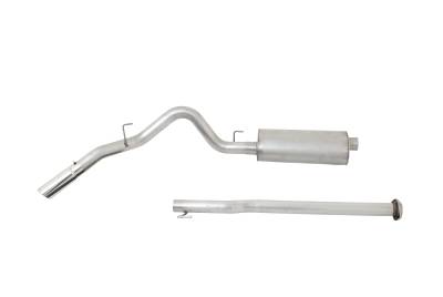 Gibson Performance Exhaust - Gibson Performance Single Cat-Back Exhaust System Aluminized 319639