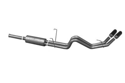 Gibson Performance Exhaust - Gibson Performance 7100 Dual Sport Cat-Back Exhaust System Aluminized
