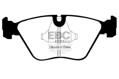 EBC Brakes - EBC Brakes DP2689/2 Greenstuff 2000 Series Sport Brake Pads