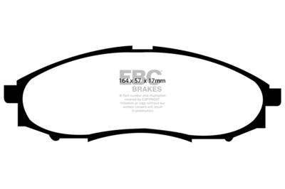 EBC Brakes - EBC Brakes DP61316 6000 Series Greenstuff Truck/SUV Brakes Disc Pads
