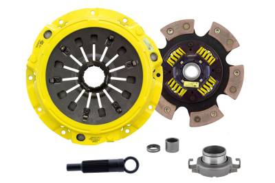 Advanced Clutch - Advanced Clutch ZX6-XTG6 ACT Extreme Race Sprung 6 Pad Clutch Kit w/Monoloc