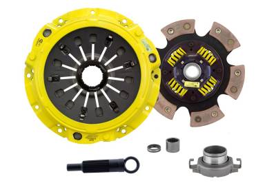 Advanced Clutch - Advanced Clutch ZX6-HDG6 ACT HD Race Sprung 6 Pad Clutch Kit w/Monoloc