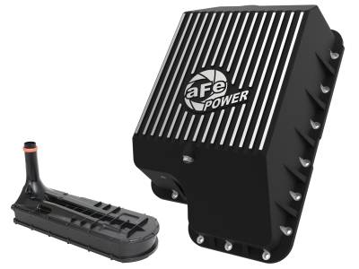aFe Power - aFe Power Deep Aluminum Automatic Transmission Oil Pan Black 46-70122-1