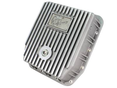 aFe Power - aFe 46-70220 Deep Capacity Silver Alum Auto Trans Oil Pan for Ford 4.2-5.8