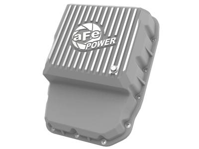 aFe Power - aFe Power 46-71160A Automatic Transmission Oil Pan Silver for Ram 6.7