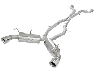 aFe Power - aFe 49-36107 Takeda Exhaust System Cat-Back for 09-20 Nissan 370Z V6 3.7L