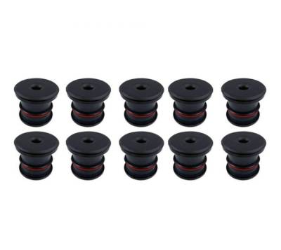 S&B Filters - S&B Filters Silicone Rubber Body Mount Set Black 03-05 Excursion 81-1006