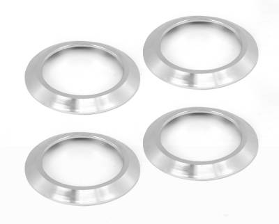 Rugged Ridge - Rugged Ridge 11421.15 AC Vent Bezels Billet for Jeep Wrangler