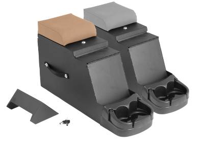 Rugged Ridge - Rugged Ridge 13104.09 Stereo Security Console Gray for Jeep CJ & Wrangler