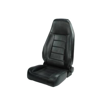 Rugged Ridge - Rugged Ridge 13402.01 High-Back Front Seat Reclinable Black for CJ & Wrangler