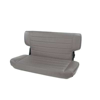 Rugged Ridge - Rugged Ridge 13463.09 Fold & Tumble Rear Seat Gray for Jeep Wrangler