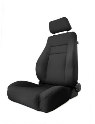 Rugged Ridge - Rugged Ridge 13446.01 Ultra Front Seat Reclinable Black for Jeep Cherokee