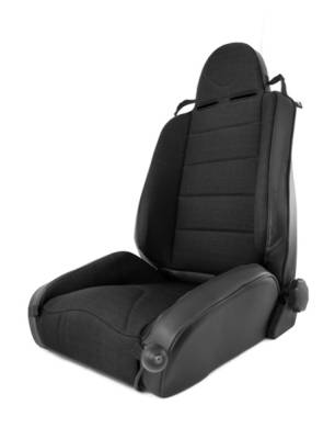 Rugged Ridge - Rugged Ridge 13448.15 RRC Off Road Racing Seat Reclinable Black for Cherokee