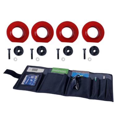 Rugged Ridge - Rugged Ridge 18401.33 2" Coil Spring Spacer Kit for Jeep Wrangler