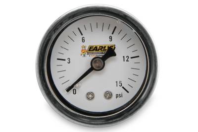 Earl's Performance - Earl's Performance 100189ERL Fuel Pressure Gauge