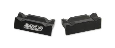 Earl's Performance - Earl's Performance 1004ERL Vice Jaw 4" Black Aluminum