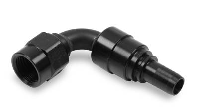 Earl's Performance - Earls Plumbing 689906ERL UltraPro 90-DEG Crimp-On AN Hose End