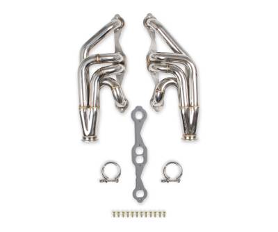 FlowTech - Flowtech 11570FLT SBC Turbo Exhaust Headers for Chevy Small Block