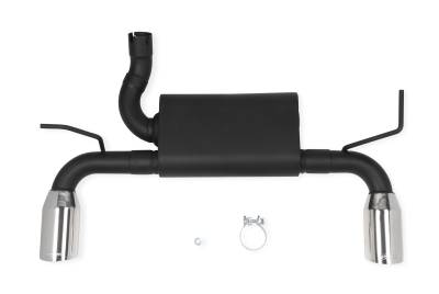 FlowTech - Flowtech 53015FLT Axle-Back Exhaust System for 07-18 Jeep Wrangler JK