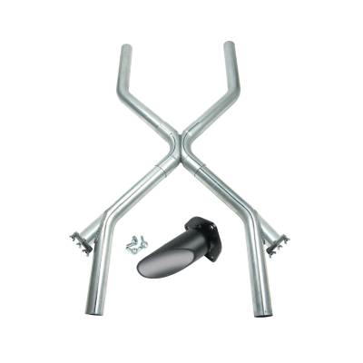 FlowTech - Flowtech 53630FLT X-Terminator Universal Cross Pipes