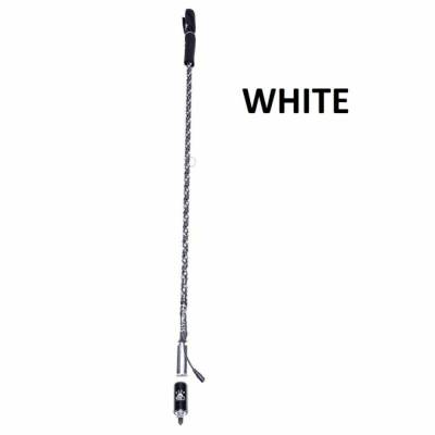 5150 Whips - 5150 Whips 48" Hyper Whip LED Safety Whip-White w/Magnet Mount & Flag-Each