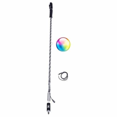 5150 Whips - 5150 Whips 72" Bluetooth Control LED Safety Whip w/Magnet Mount & Flag-Each