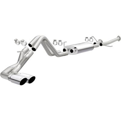 MagnaFlow Exhaust Products - MagnaFlow 15306 Street Series Stainless Cat-Back System for 14-21 Toyota Tundra