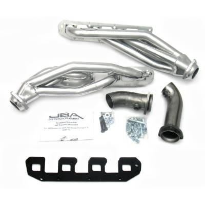 JBA Racing Headers - JBA 1962SJS 1-5/8" Shorty Ceramic Stainless Headers Ceramic for 04-08 Durango V8