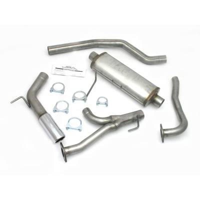 JBA Racing Headers - JBA Headers 40-1405 Single 3" Cat-Back Exhaust System for 05-15 Nissan Armada