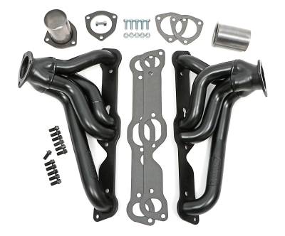 Hedman Hedders - Hedman 28170 Uncoated Headers for 64-72 GTO Or LeMans w/Pontiac V8