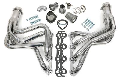 Hedman Hedders - Hedman 89156 Silver 50-State Headers for 69-79 2WD Ford F100 & F150 Trucks w/302
